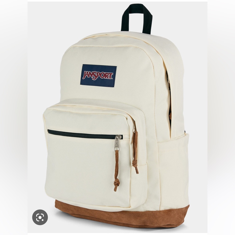 Brand new cream retro Jansport backpack
